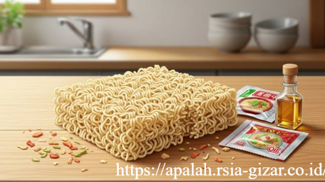 5 Bahaya Makan Mi Instan Mentah